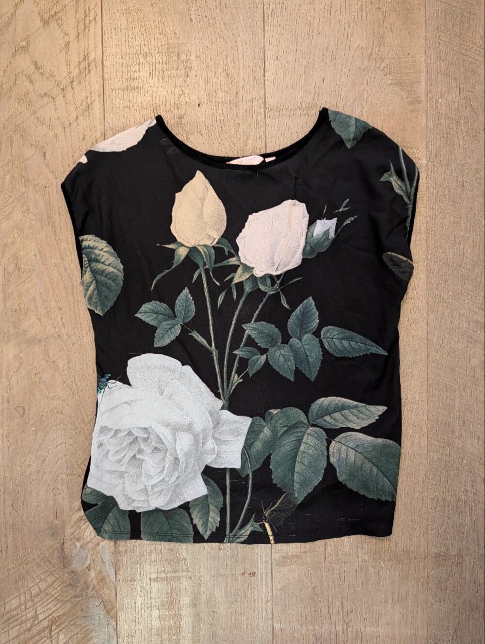 Ted Baker Flowy Floral Top Size 2